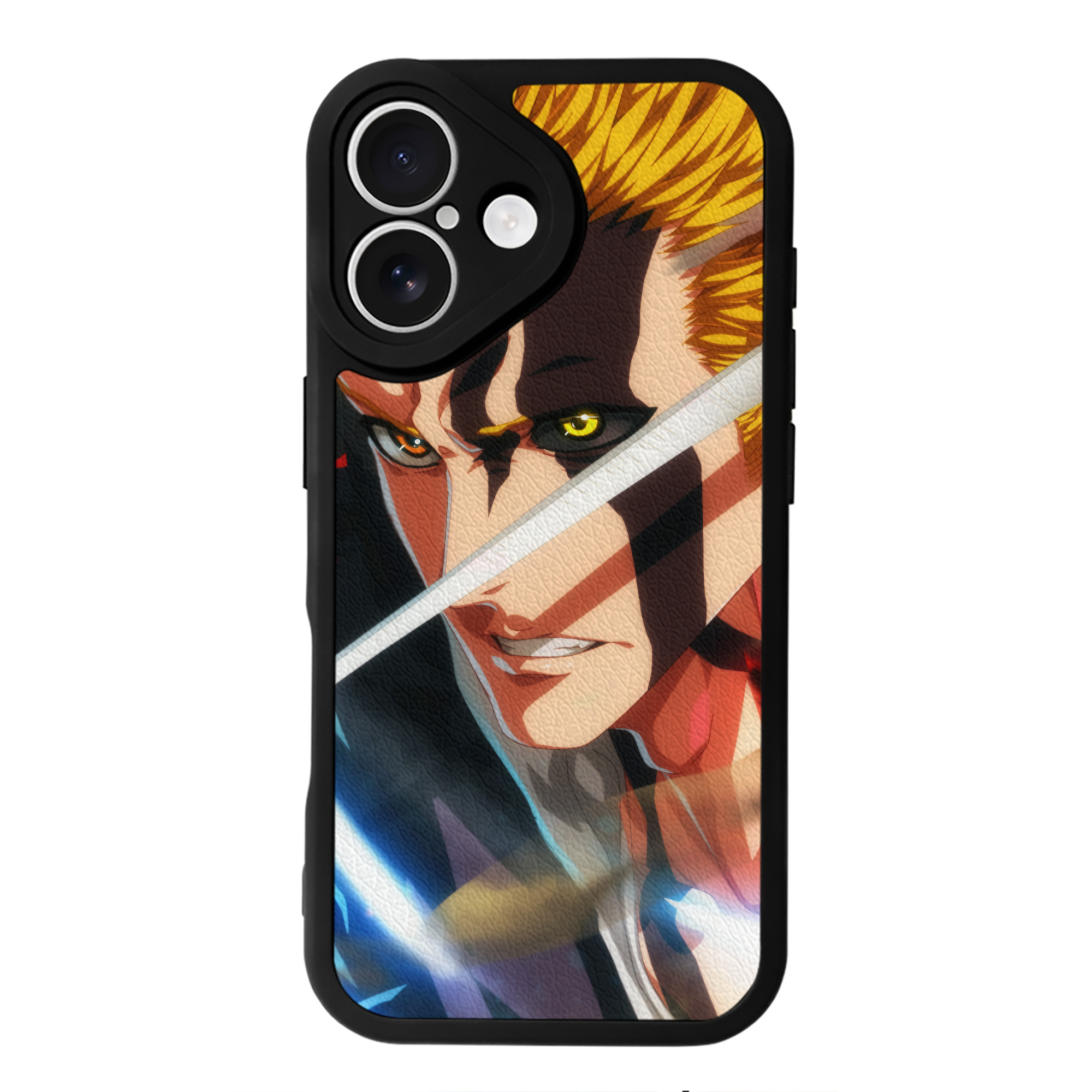 （画像用） ブリーチ BLEACH 【iPhone 16シリーズ対応】シリコンスマホケース（レザー調） 材質：シリコン